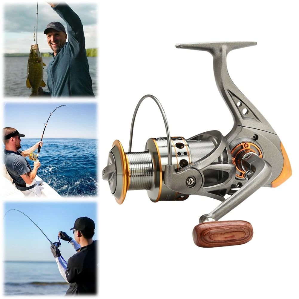 All Purpose Spinning Fishing Reel with CNC Metal Spool