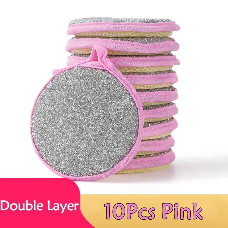 Double Sided Dish Sponge Dishwashing Sponge Set Non Scratch Pan Pot Scrubber