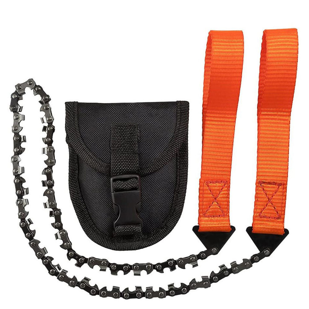 Portable Multi-Function Hand-drawn Wire Saw for Survival & Mountaineering