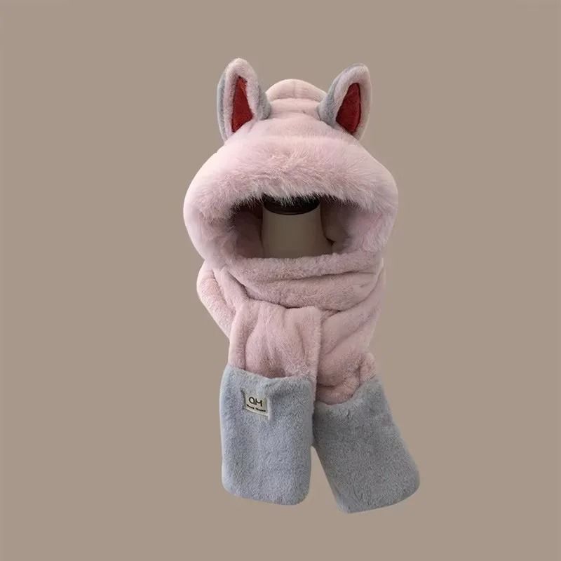 Luxury Faux Fox 3-in-1 Thermal Winter Hood