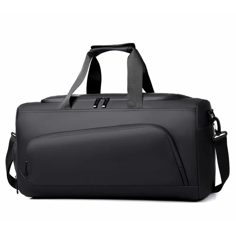 Large Capacity Gym Travel Duffel Bag with Shoe Compartment