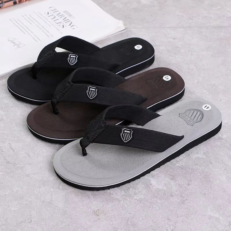 OceanStride Men's Non-Slip Flip Flops – Casual Beach and House Sandals