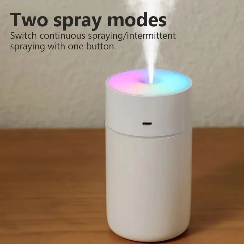 Wireless Colorful Portable Mini Air Humidifier and Aroma Diffuser