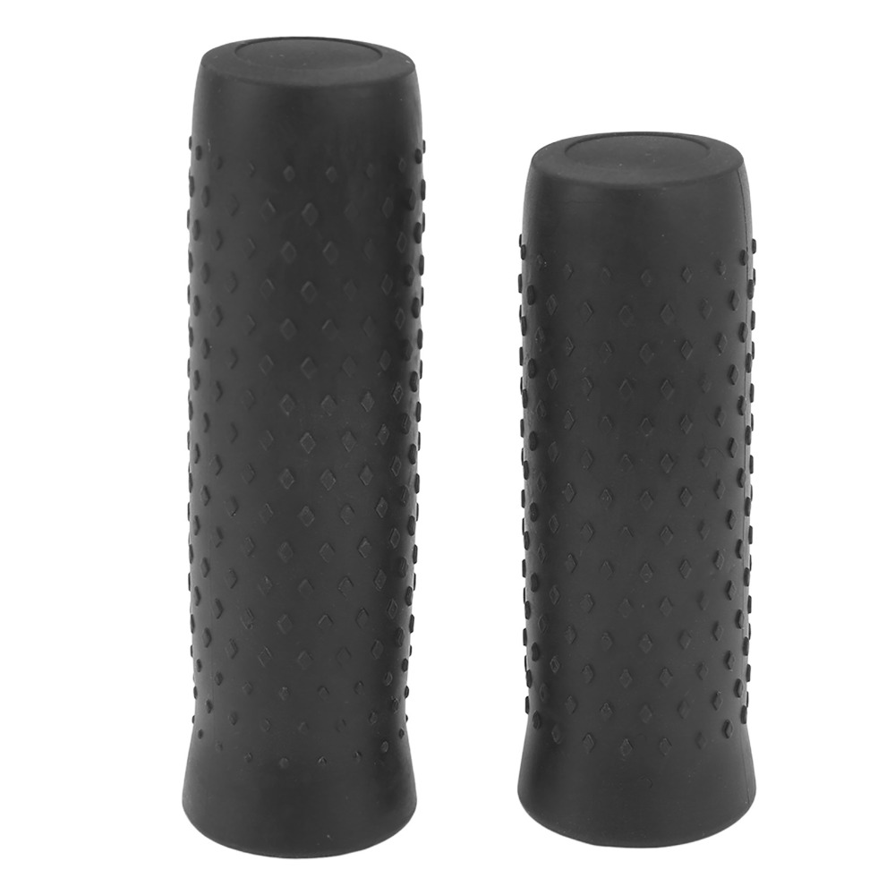 Anti Slip Black Electric Scooter Handlebar Grips, Durable Handle Grips for Comfort and Control
