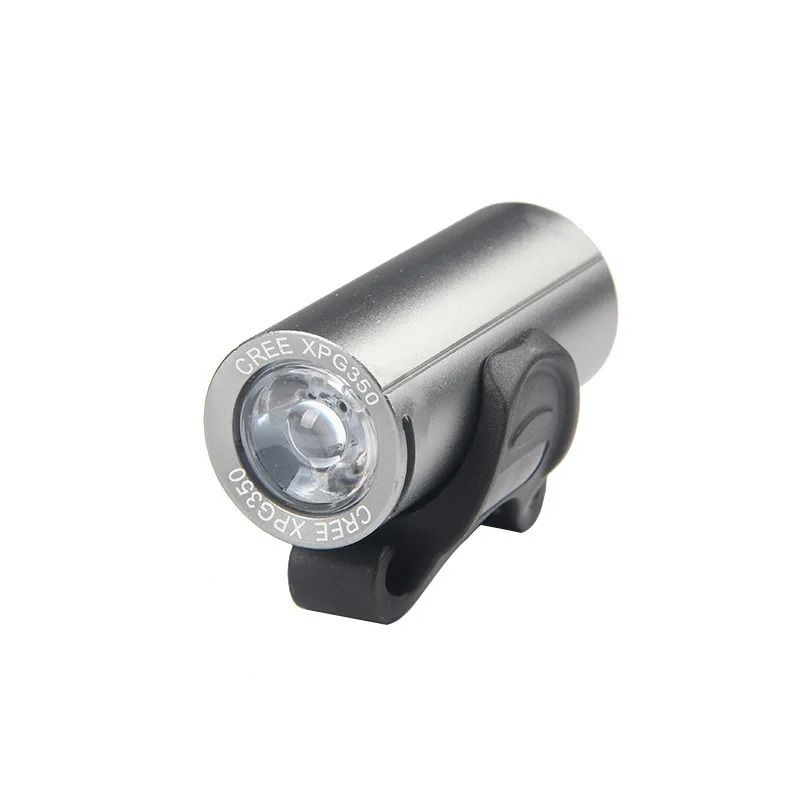 XPG LED Bike Light USB Rechargeable 350 Lumens Front Bicycle Headlight Waterproof Cycling Flashlight