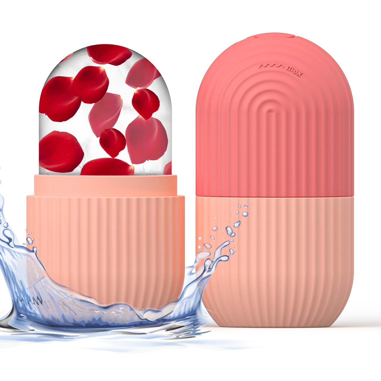 Silicone Ice Roller for Face Depuffing and Cooling Skin Care