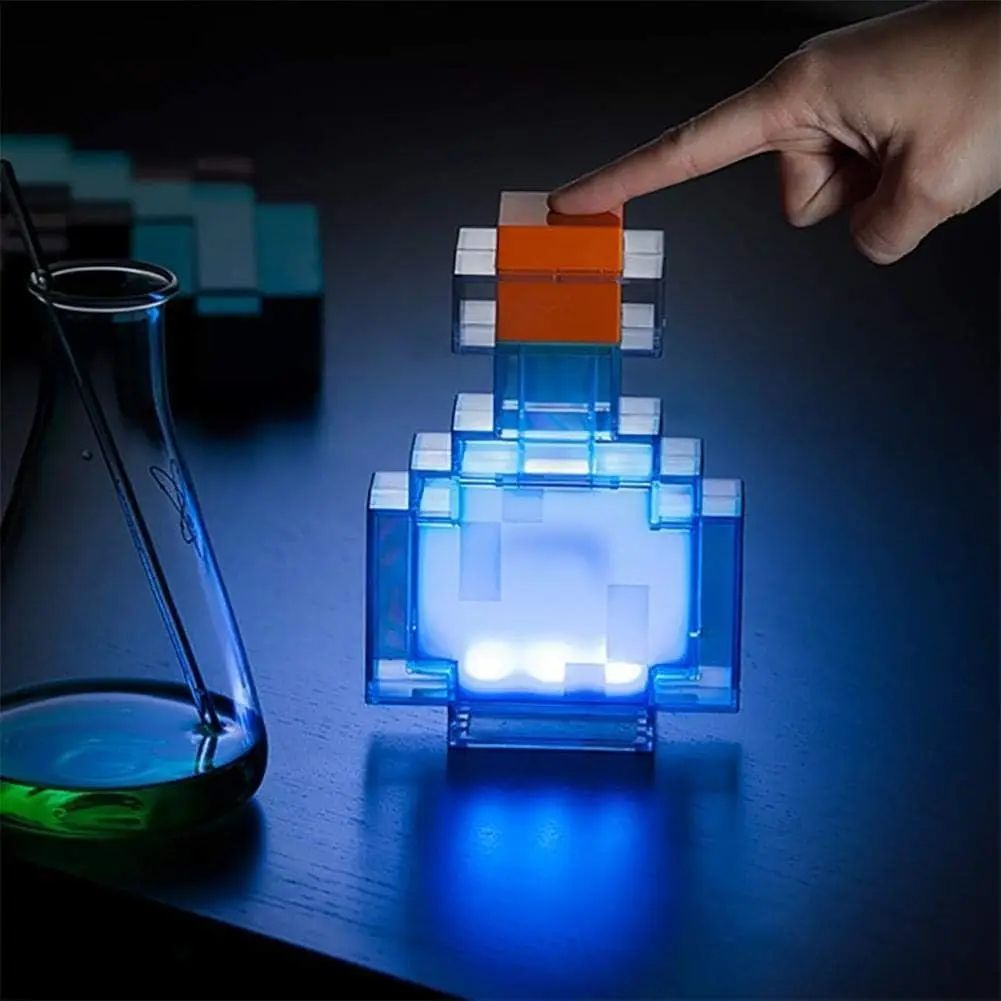 300 ML LED Color-Changing Medicine Bottle Night Light