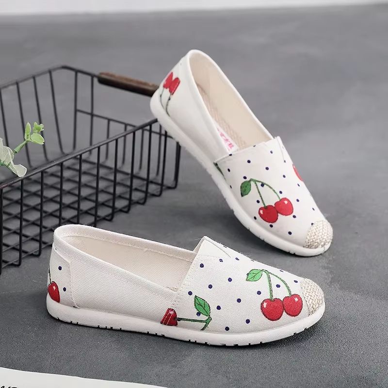 Breathable Mesh Lightweight Casual Women's Slip-On Flats Fisherman Shoes