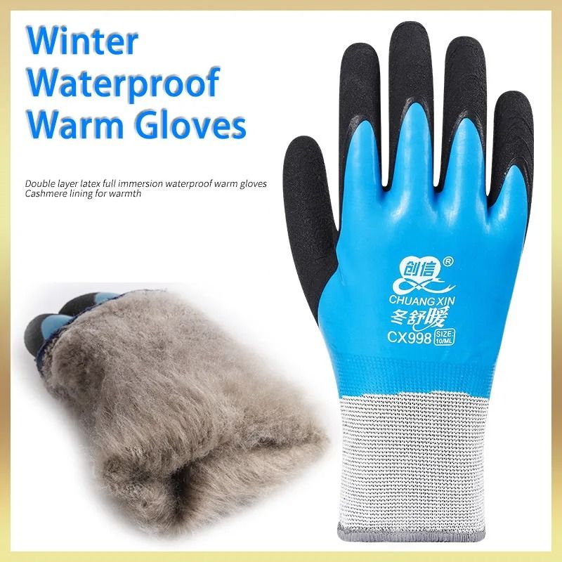 Winter Waterproof Thermal Work Safety Gloves