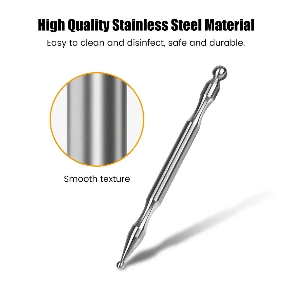 Stainless Steel Dual Head Acupressure Massage Bar