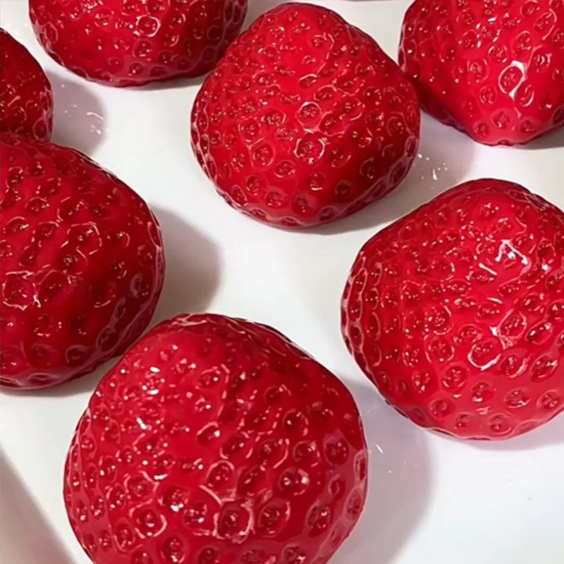 Jumbo Strawberry Squishy Toy Kawaii Taba Stress Relief Fidget Gift