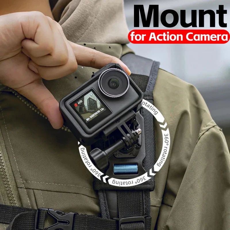 360 Degree Backpack Camera Mount