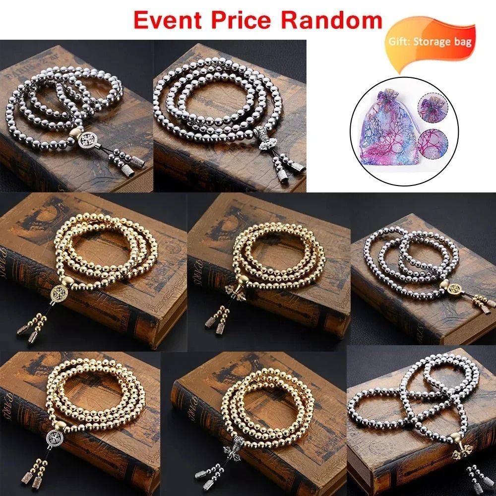 Tactical Buddha Bead Chain | 8MM Steel EDC Self-Defense Bracelet