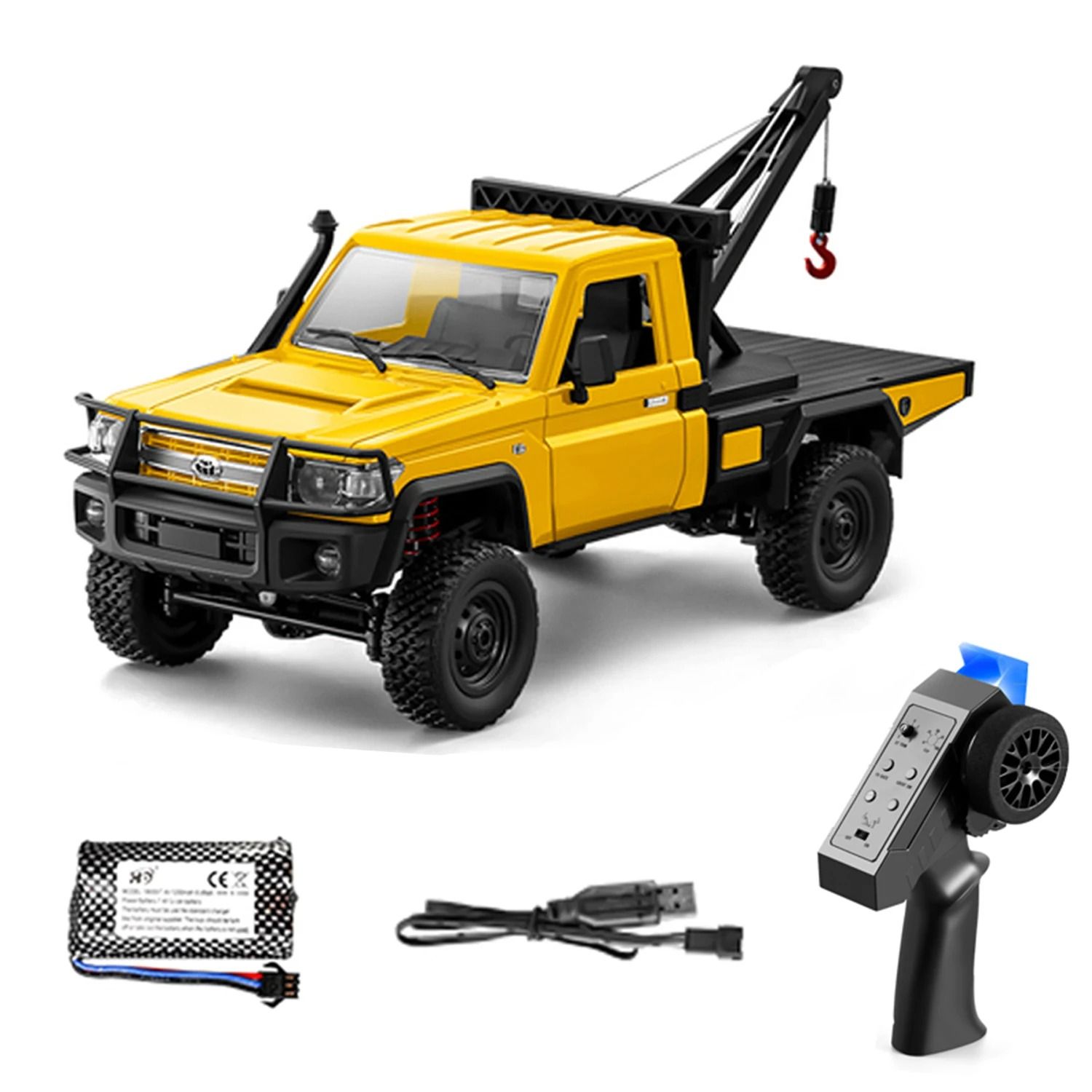 1:12 Scale 4WD RC Pickup Truck with Remote Control