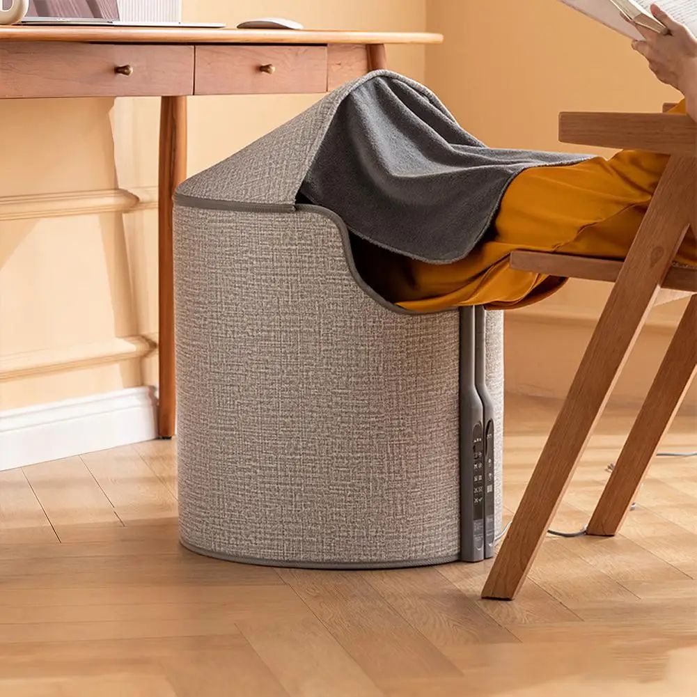 Electric Foot Warmer Under Desk with Adjustable Heat Settings