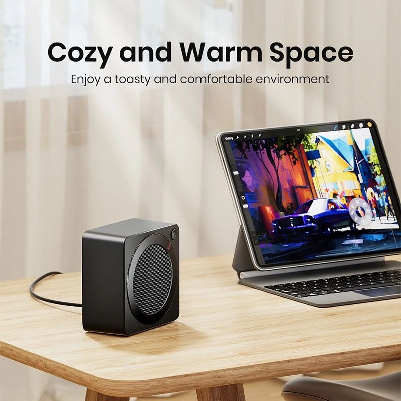 Compact Ceramic Space Heater for Fast Indoor Heating