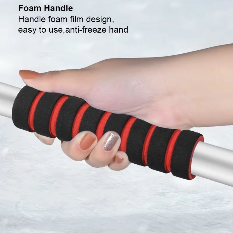 Extendable Car Snow Shovel Ice Scraper and Windshield Cleaning Brush Snow Removal Tool