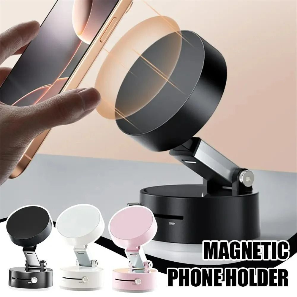 Magnetic Foldable Car Phone Holder 360 Degree Dashboard Mount