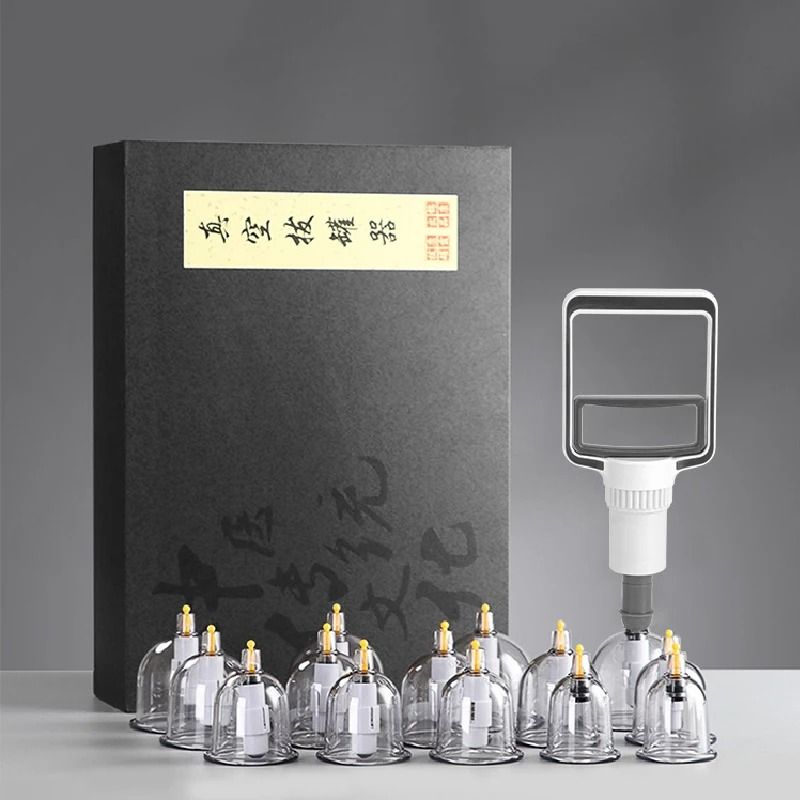 Vacuum Cupping Therapy Set for Body Massage and Recovery