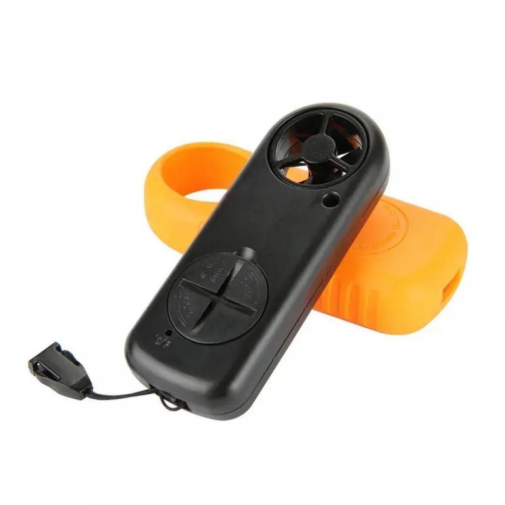 Pocket Digital Anemometer, Wind Speed Meter, Temperature Tester, Lcd Back Light Display