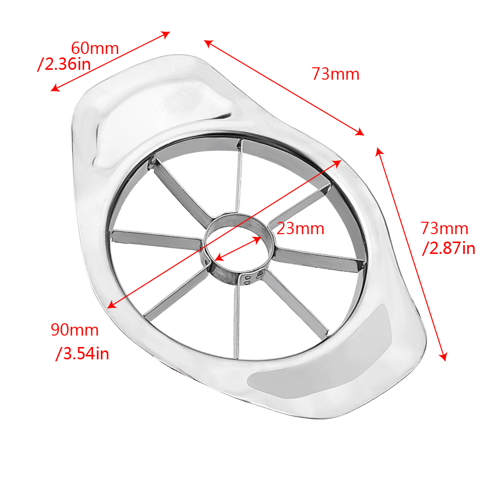 Stainless Steel Apple Cutter and Fruit Slicer Multifunctional Kitchen Gadget