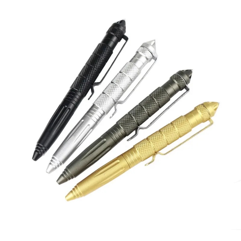 Tactical Survival Pen Multifunctional Emergency Glass Breaker & Self Defense Tool for Outdoor Camping & Security