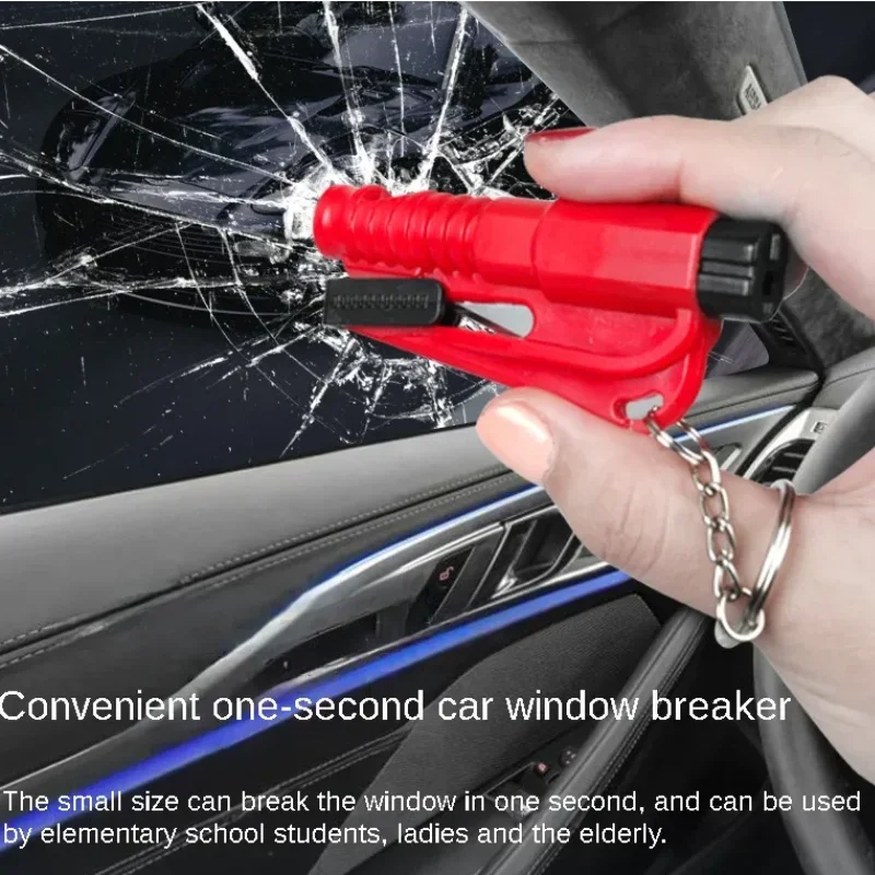 Car Window Breaker Hammer, Multi-Functional Escape Tool for Glass Breaking, New Mini Safety Hammer for Cars