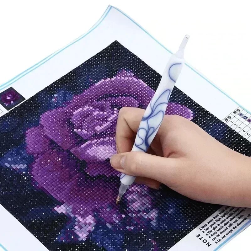 Multifunctional 5D DIY Diamond Pen Set: Resin Embroidery Tool with 5 Pen Heads