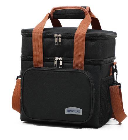 Fashionable Large Capacity Crossbody Insulated Lunch Bag – Thickened & Stylish Business Lunch Cooler