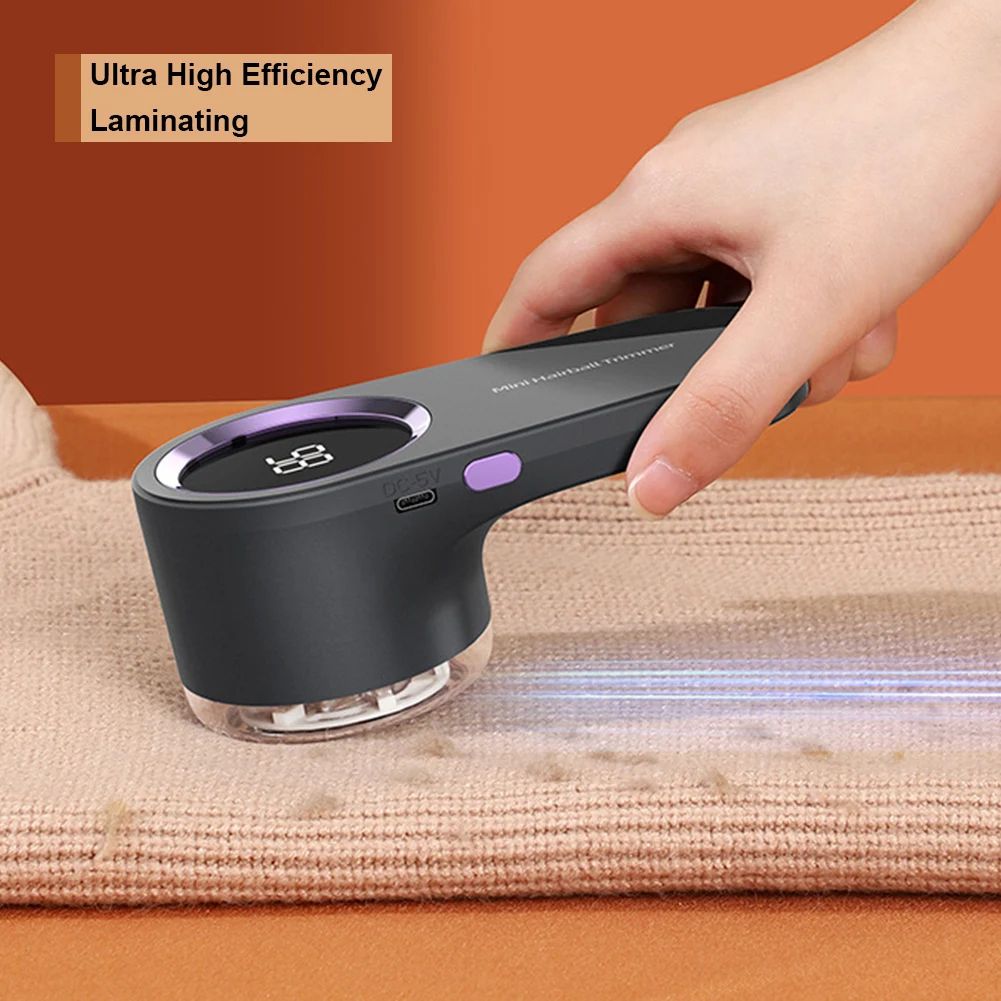 Electric Fabric Shaver Lint Remover with Digital Display