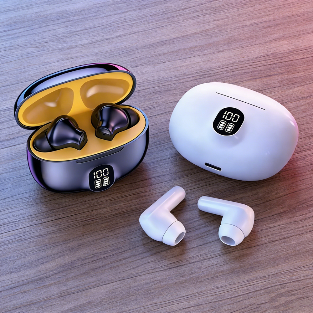 Low Latency gaming earbuds with Mic Bluetooth Earbuds for Calls Music and Mobile Play
