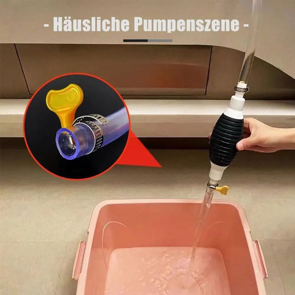 High-Flow Manual Siphon & Fluid Transfer Pump