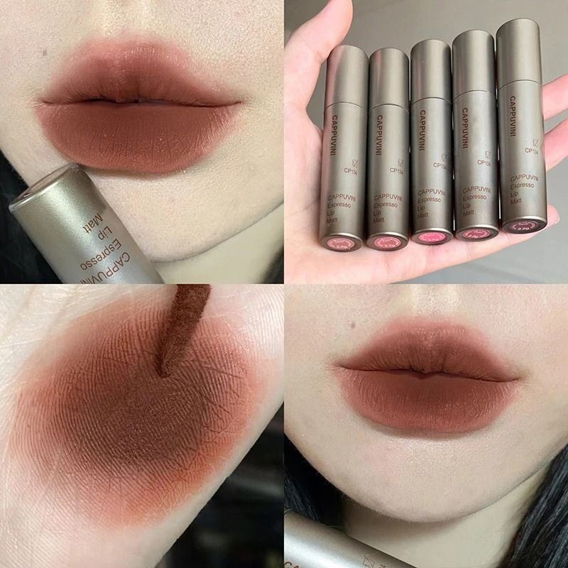 Silicone Velvet Matte Waterproof Lip Gloss Non-Stick Cup Liquid Lipstick