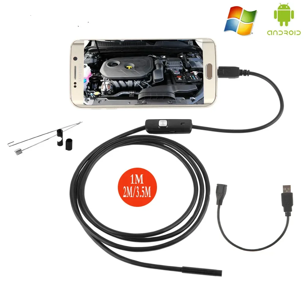 Mini Endoscope Camera for Android  USB Car and Pipe Inspection Tool