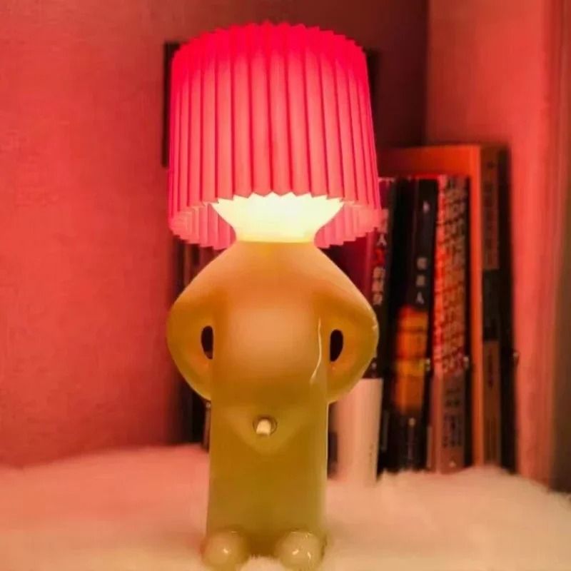 Creative Naughty Boy Pleated Night Light