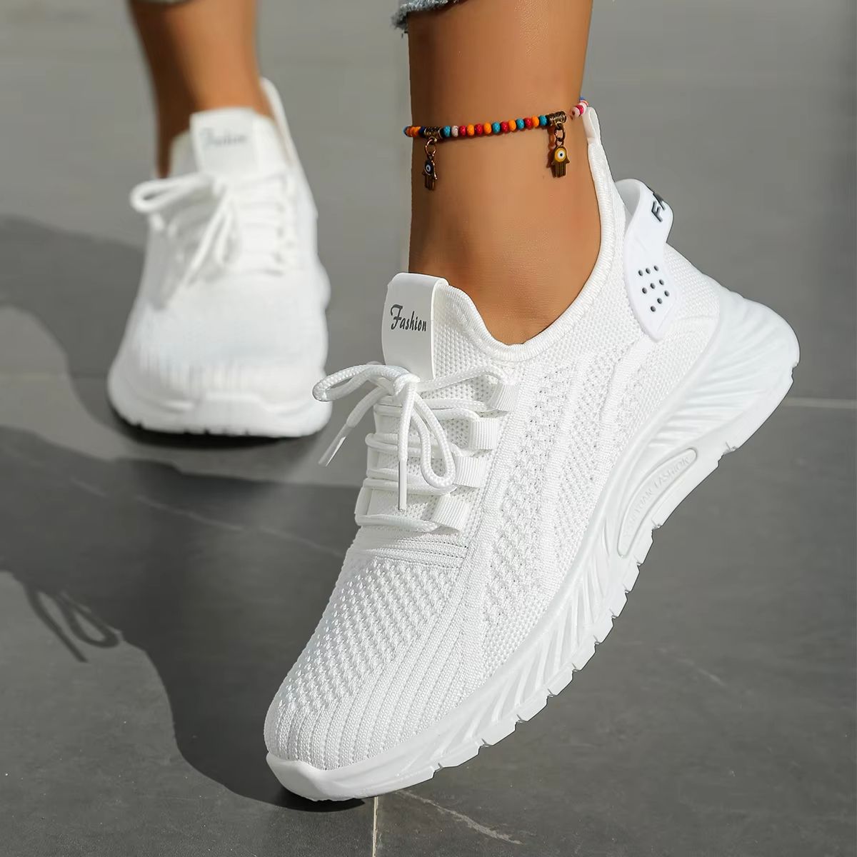 Women's Fly Weaving Casual Sneakers - Fall 2025 Breathable Fashion Trainers