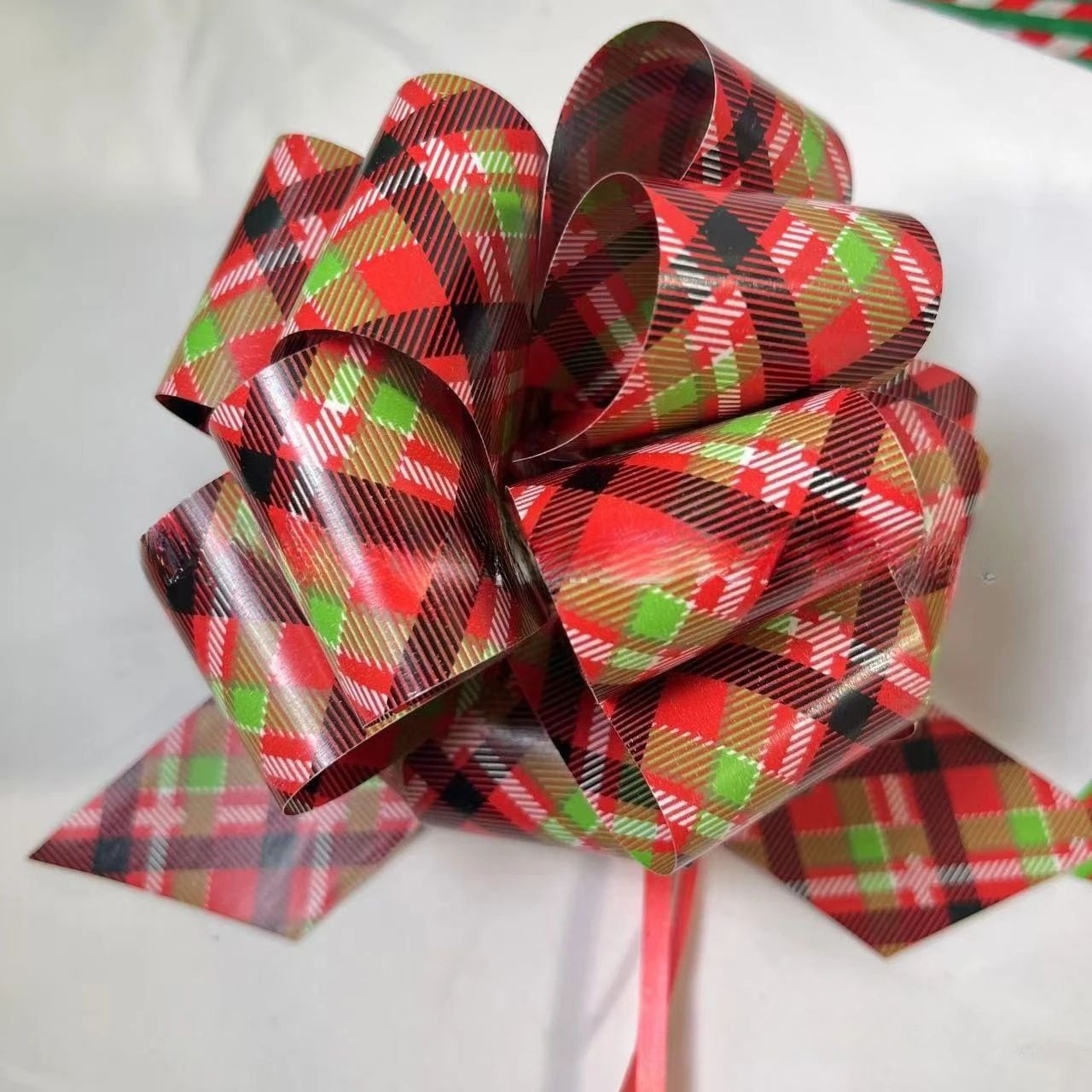 12pcs Random Design Festive Christmas Gift Bow Ribbon Ties