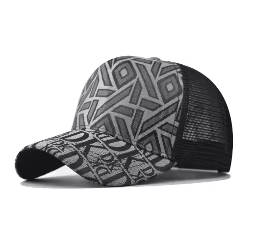 2025 Plaid Mesh Baseball Cap Unisex Summer Sun Protection Hat
