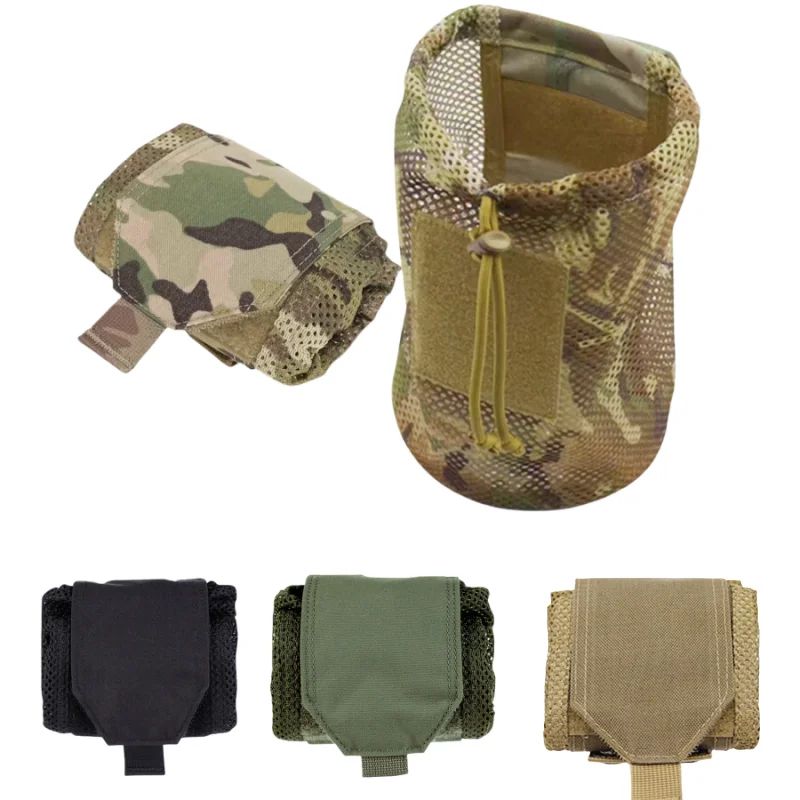 Mini Foldable Mesh Dump Pouch