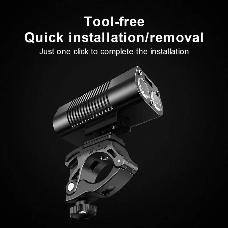 X Tiger Bike Light Headlight Bicycle Lamp with 5200mAh Power Bank