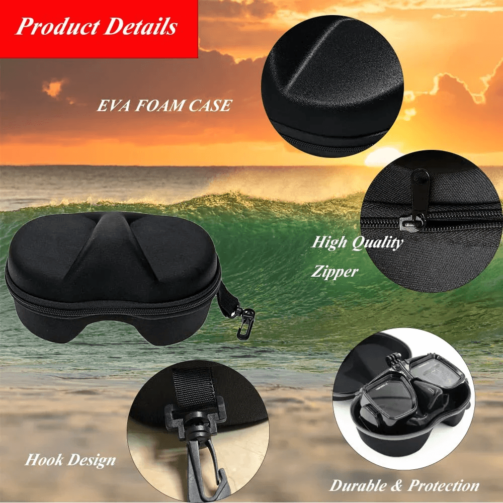 Portable Diving Mask Case Swimming Goggles Storage Box