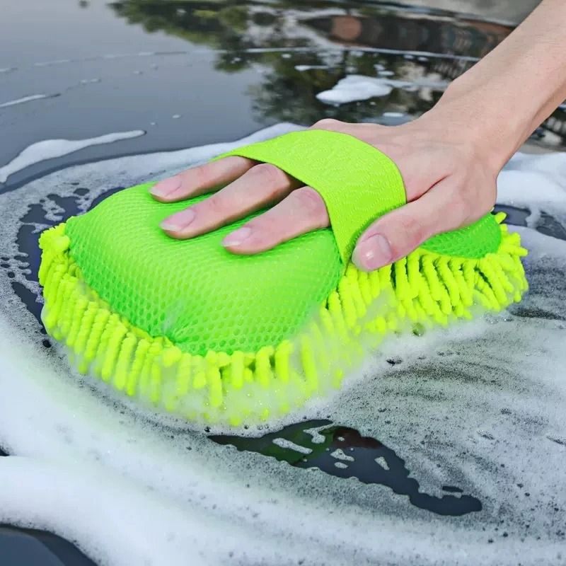 Microfiber Car Washing Sponge and Detailing Cleaning Tool