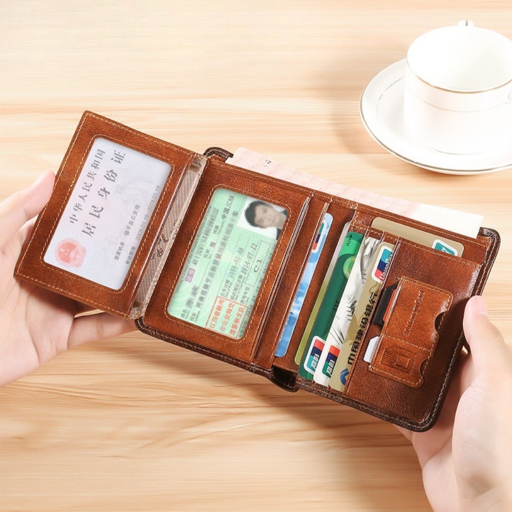 RFID Trifold Wallet for Men – Secure, Organized Pocket Carry for Daily Confidence