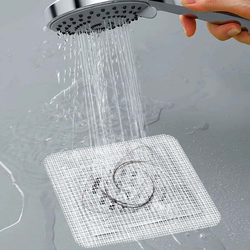 Disposable Mesh Hair Catcher Drain Stickers