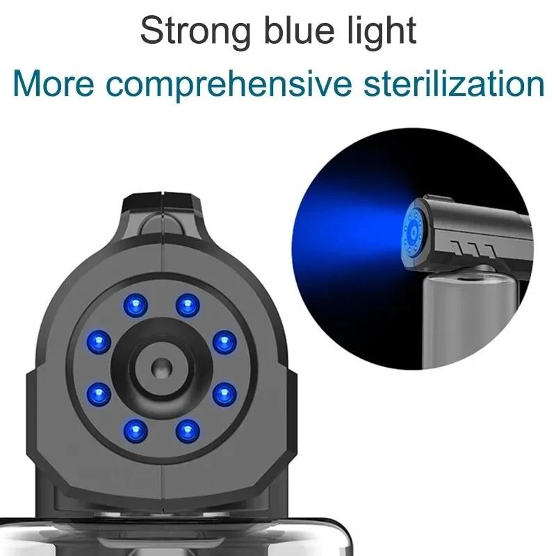 Nano Blue Light Steam Spray Disinfection Gun USB Portable Sanitizer Sprayer