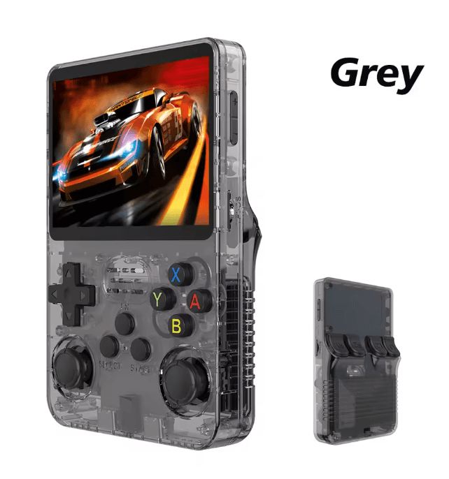 R36S Retro Handheld Game Console with 3.5 Inch IPS Screen and 64GB 15000 Games