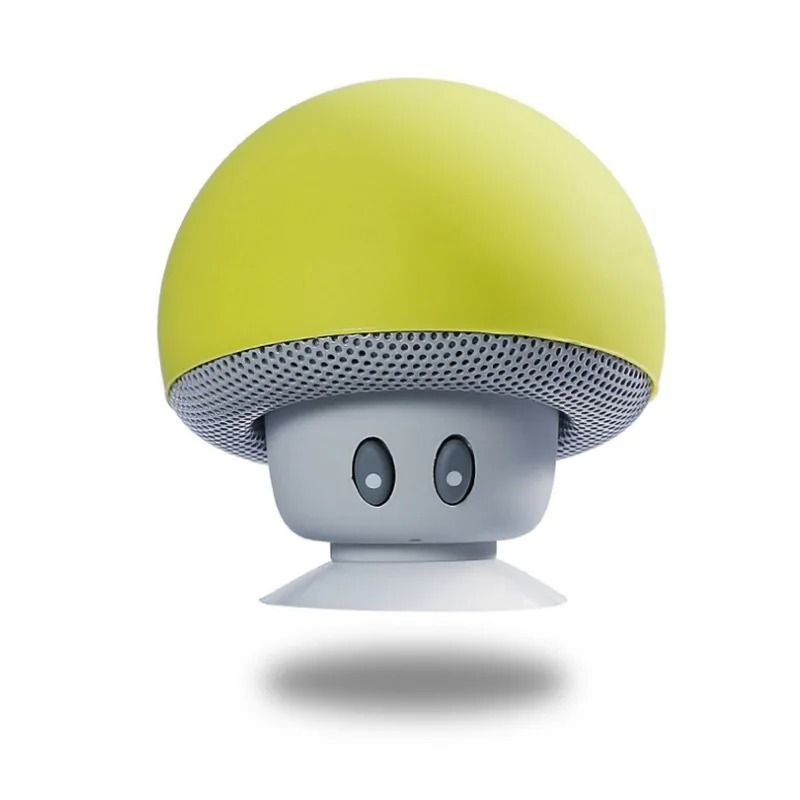 Mini Wireless Bluetooth Speaker with Suction Cup, Subwoofer, and Hands-Free Calling