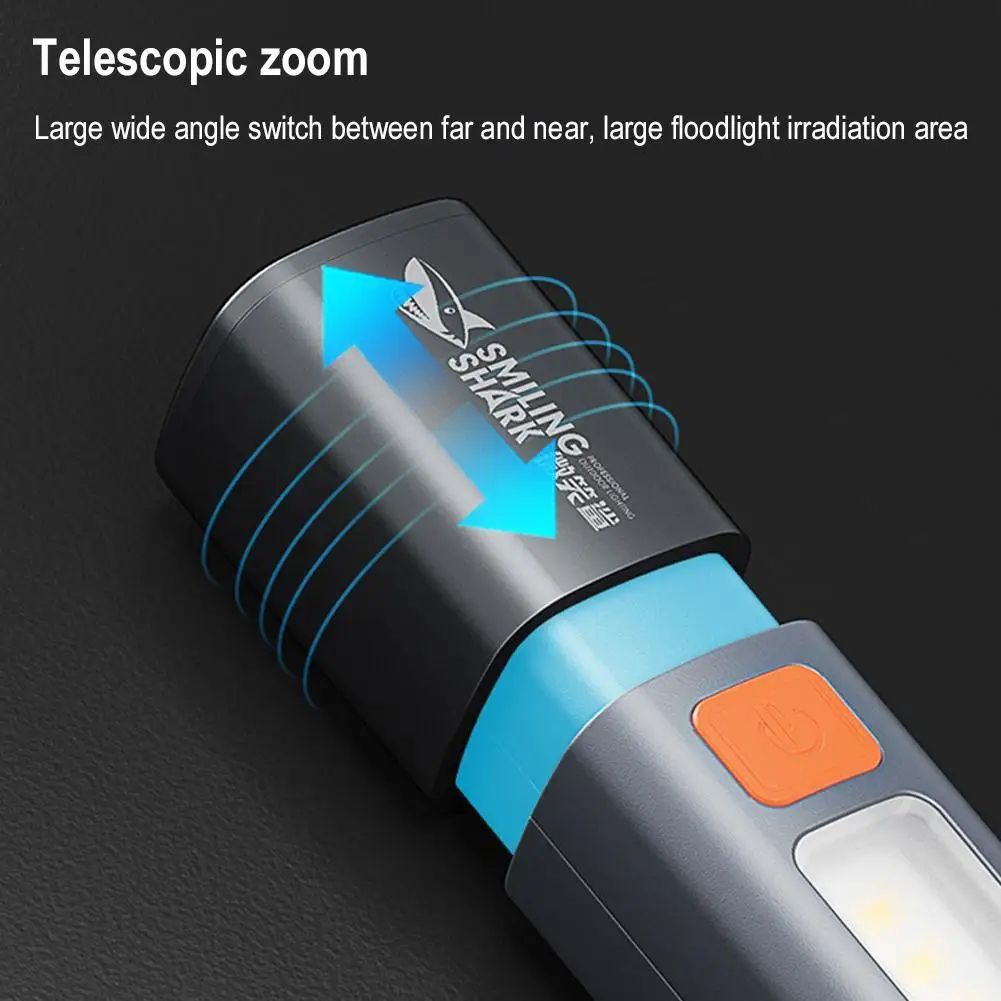 Rechargeable Super Bright LED Camping Flashlight