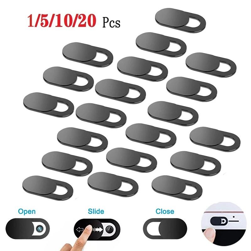 Sliding Webcam Cover Privacy Shield for Laptops Tablets and Phones