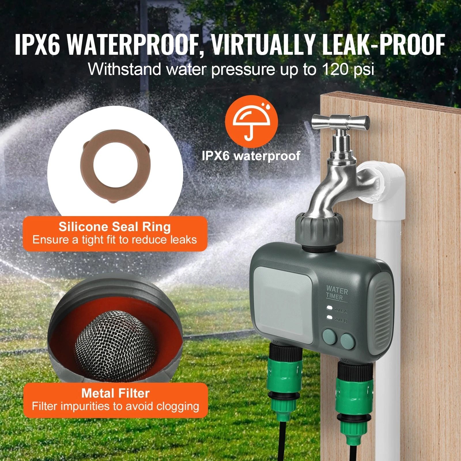 WiFi Sprinkler Timer Smart Hose Faucet Water Timer